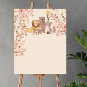 Affiche Blu Créez Votre Propre Boho Safari Pampas Grass