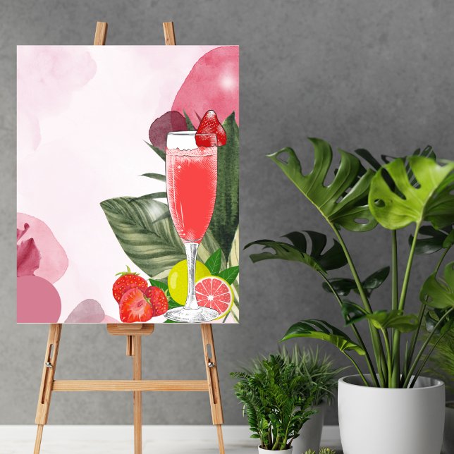 Affiche Blu Créez votre propre bulle Brunch Mimosa (Créateur téléchargé)