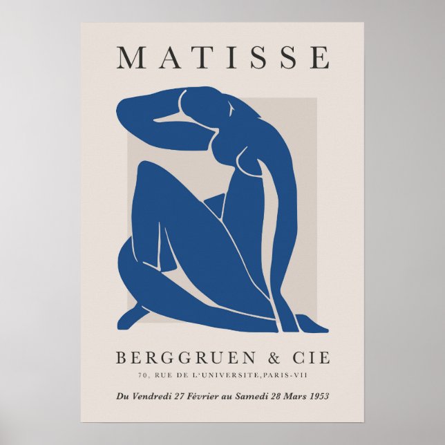 Affiche Blue (Devant)