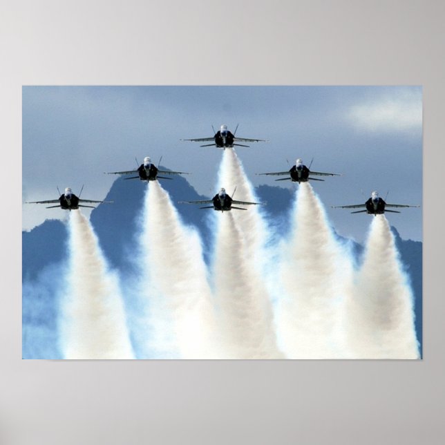 Affiche Blue Angels Pensacola Florida Air Show (Devant)