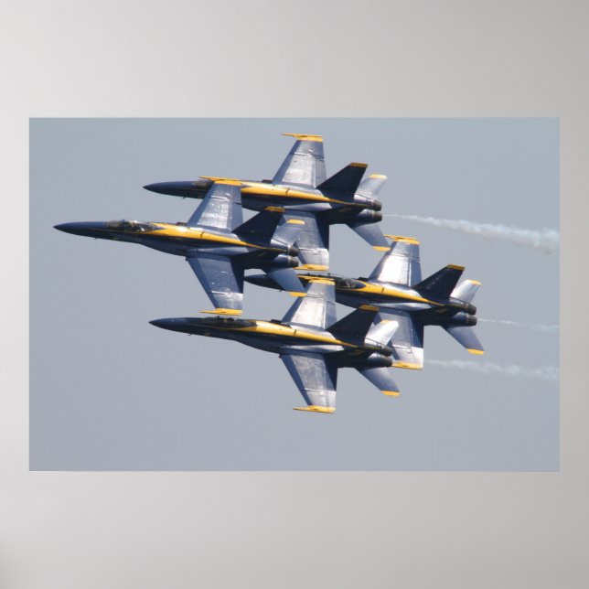Affiche Blue Angels Pensacola Floride (Devant)