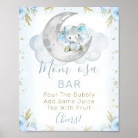 Blue Elephant Nous sommes au-dessus du panneau Bab
