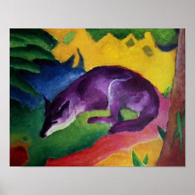 Affiche Blue Fox, 1911 (Devant)