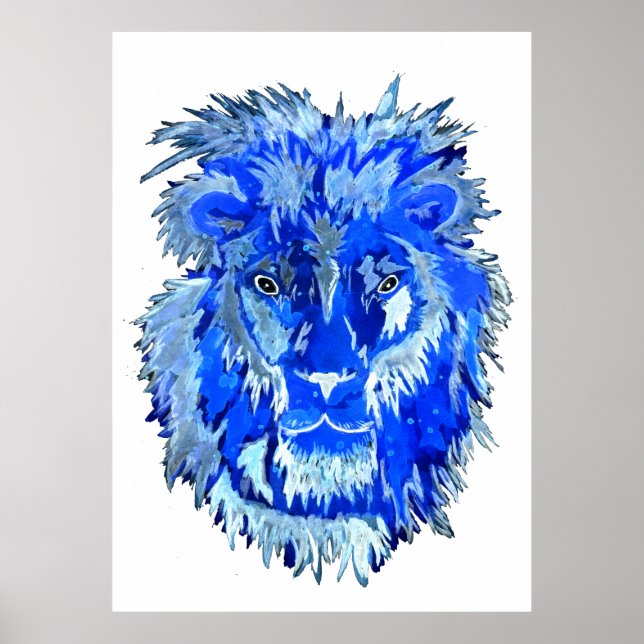 Affiche Blue Lion Spirit (Devant)