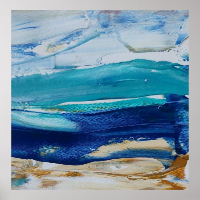 Affiche Blue Monticelli Arte lámina  (Devant)