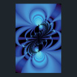 Affiche Blue Peace Fractal<br><div class="desc">Fractal Art</div>