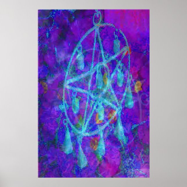 Affiche Blue Pentacle Royale par JudyMarisa (Devant)