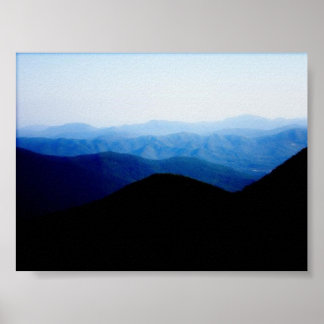 Affiche Blue Ridge Mountains
