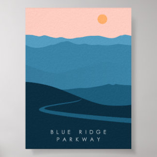 Affiche Blue Ridge Parkway