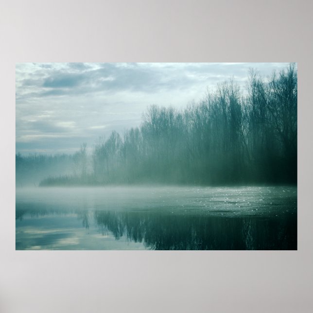 Affiche Blue River Mist (Devant)