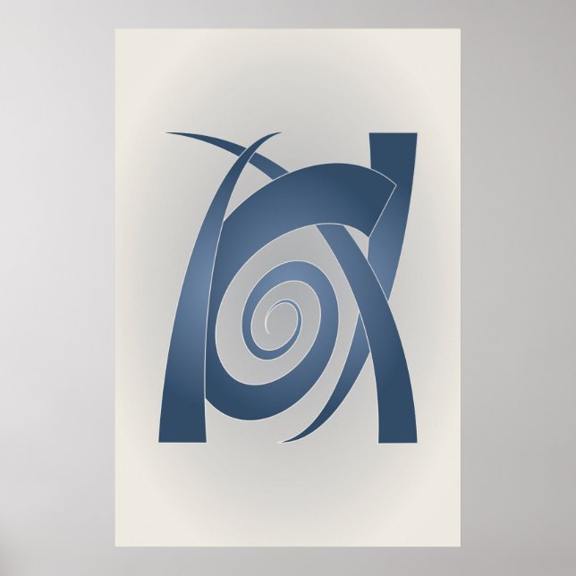 Affiche Blue stone (Devant)