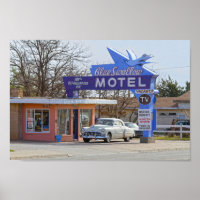 Blue Swallow Motel, Tucumcari, Nouveau-Mexique