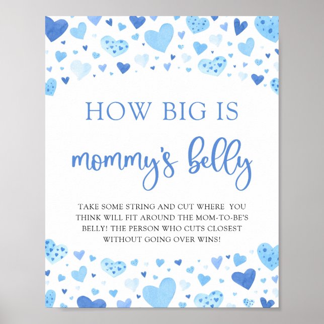 Affiche Blue Valentine How Big Is Mommy's Belly Jeu (Devant)