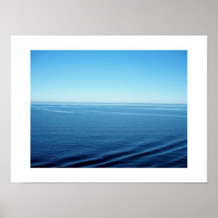 Affiche Blue Velvet Pacific Ocean Color Photographie