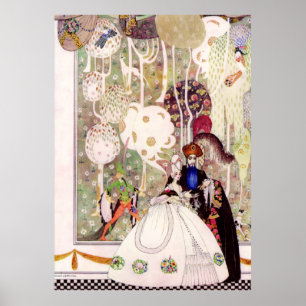 Affiche Bluebeard de Kay Nielsen