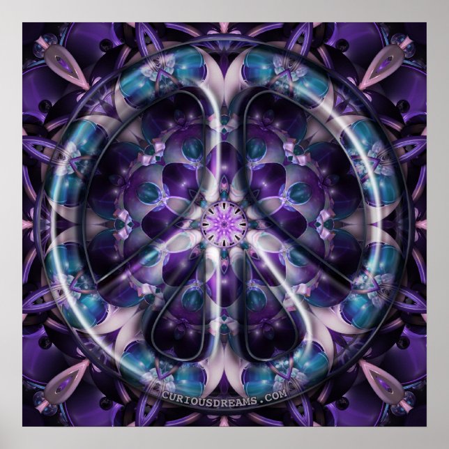 Affiche Blueberries et la paix crémeuse (Devant)