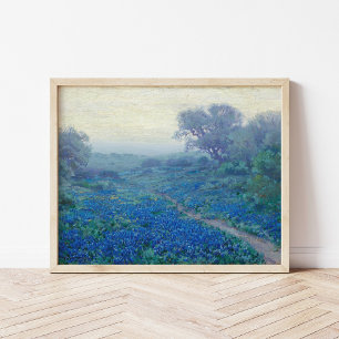 Affiche Bluebonnets à Sunrise Julian Onderdonk