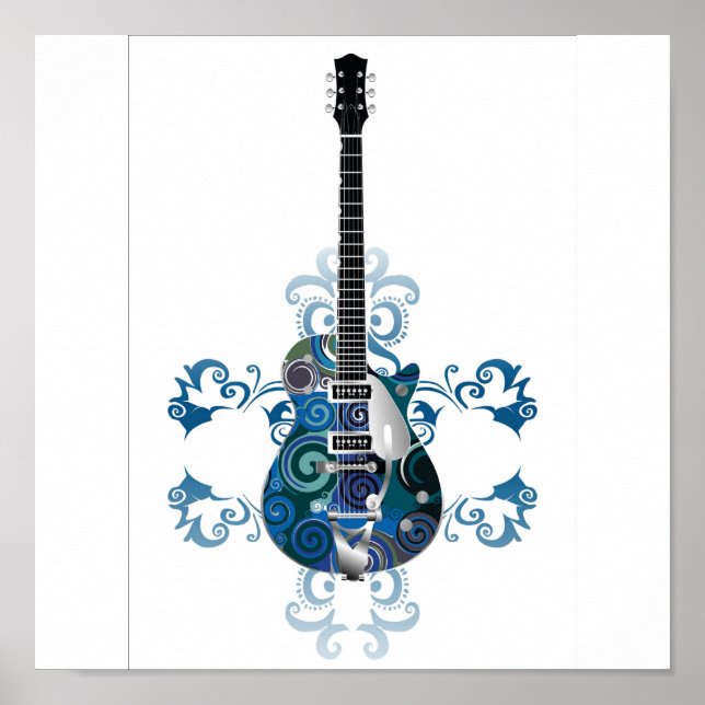 Affiche blues (Devant)