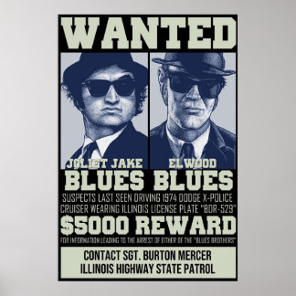 Affiche Blues Brothers Recherché