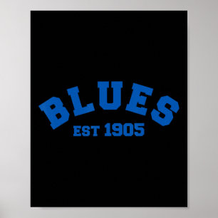 Affiche Blues Chelsea Fondé En 1905 Footbyll Football