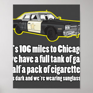 Affiche blues frères bluesmobile film tv