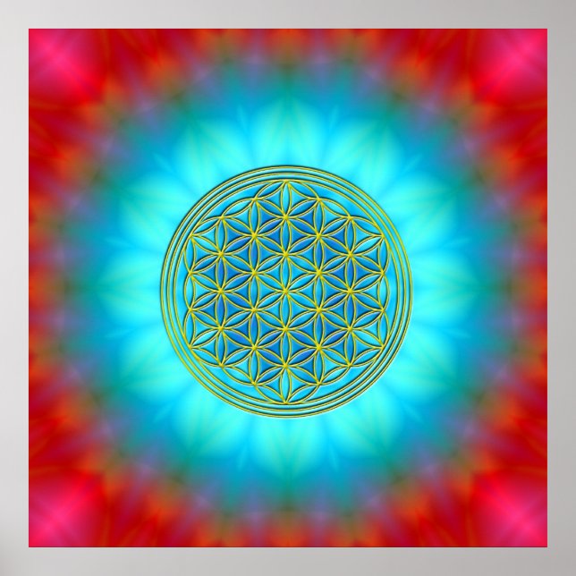 Affiche Blume des Lebens Motiv 11 (Devant)