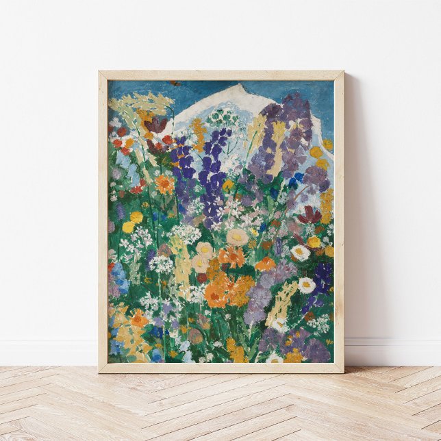 Affiche Blumen am Berg | August Babberger (Créateur téléchargé)