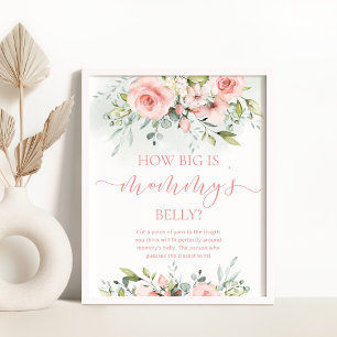 Affiche Blush Pink floral quelle est la taille du jeu du v