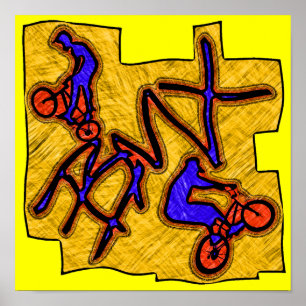 AFFICHE BMX