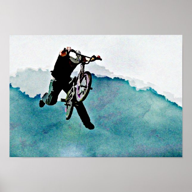 Affiche BMX Freestyle Bicycle (Devant)