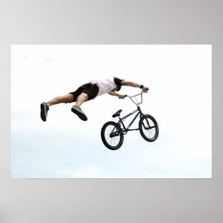 Affiche BMX Layed Out, Copyright Karen J Williams
