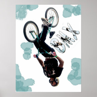 Affiche BMX Splash, Copyright Karen J Williams