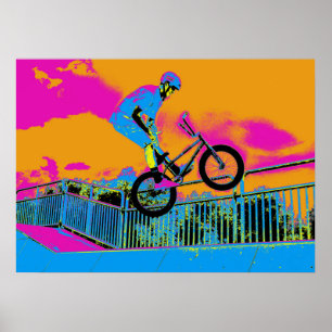 Affiche BMX Trickster - BMX Trick Bike