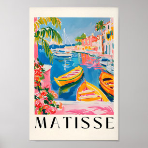 Affiche Boat Art Print, Décor Dopamine, Décor Plage, Holi