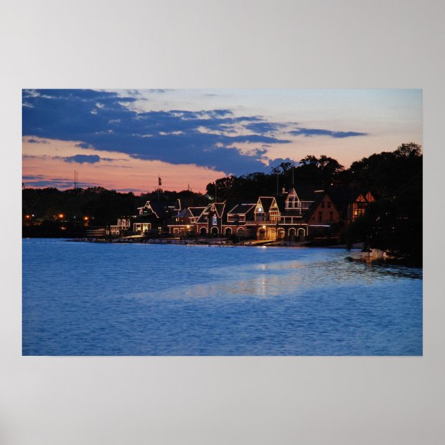Affiche Boathouse Row (Devant)