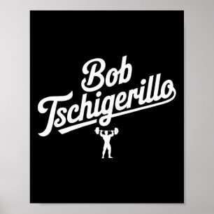Affiche Bob Tschigerillo Funny Fitness Gym Bodybuilding Me
