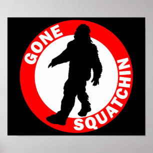Affiche Bobo's GONE SQUATCHIN
