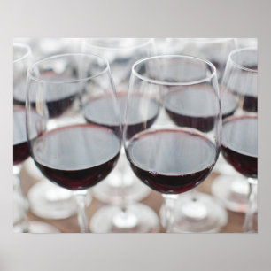 Affiche Bodega Marques de Riscal, dégustation de vin