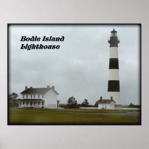 AFFICHE BODIE ISLAND LIGHTHOUSE-POSTER