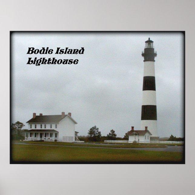 AFFICHE BODIE ISLAND LIGHTHOUSE-POSTER (Devant)