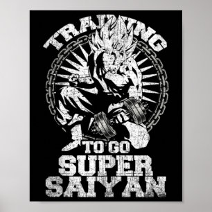 Affiche Bodybuilder Anime Lover Drôle Entraînement Fitness