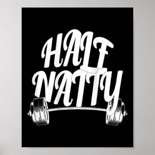 Affiche Bodybuilding demi-natty (arrière) Fitness Steroid