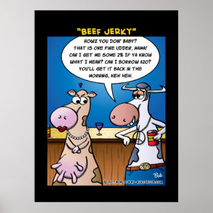 Affiche "Boeuf Jerky"