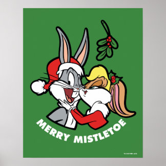 Affiche BOGS BUNNY™ & Lola "Merry Mistletoe"