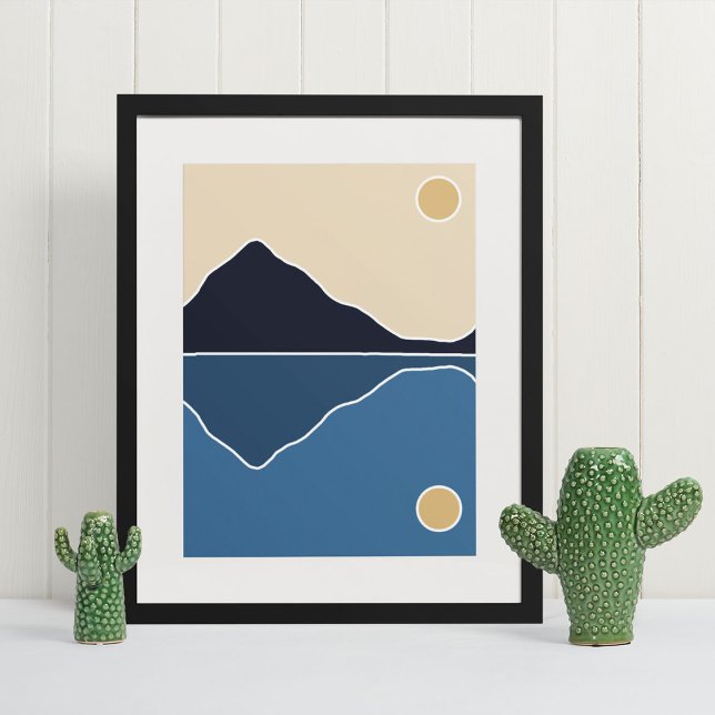 Affiche boho art moderne mur Imprimer (boho modern wall art Print)