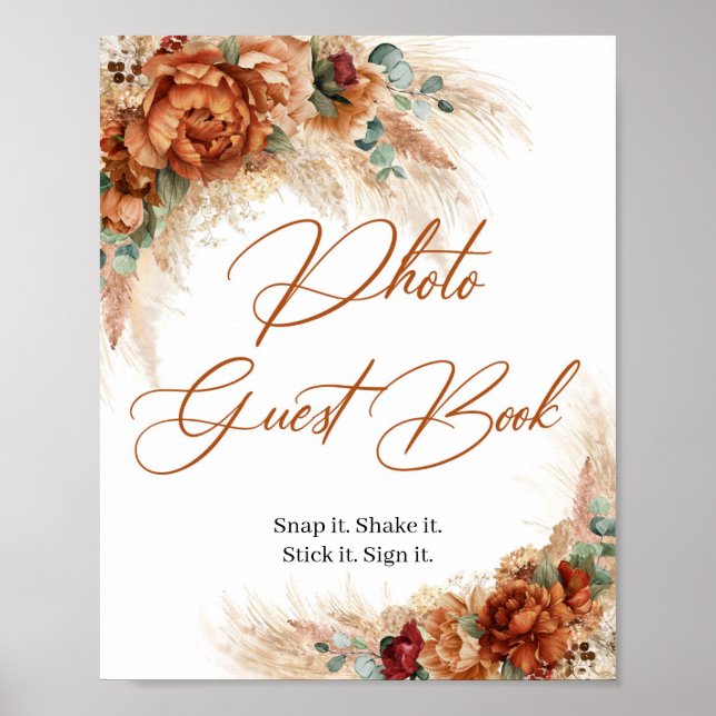 Affiche Boho beach cuivre floral greenerenergie Photo Livr (Devant)