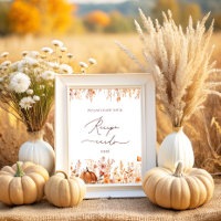 Boho Fall Pumpkin Laissez votre carte de recette i