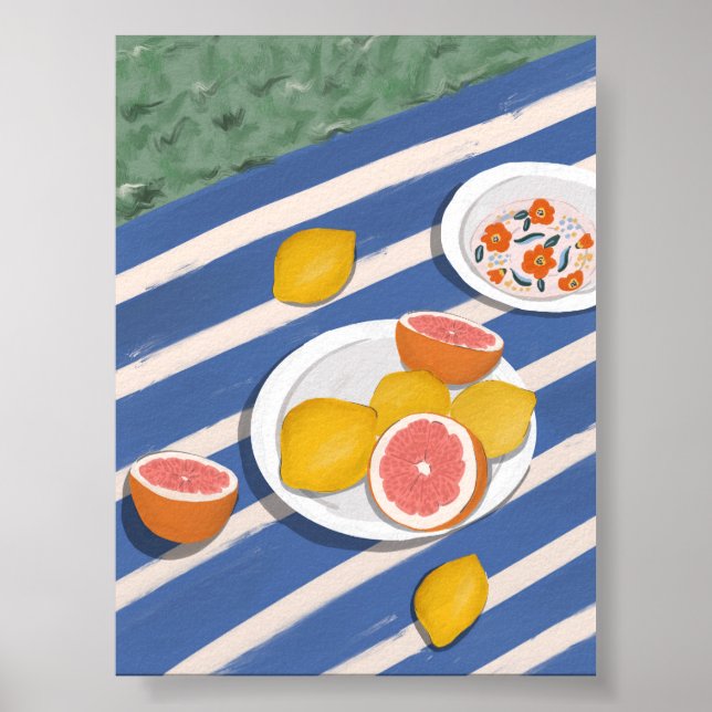 Affiche Boho Fruit Wall Art (Devant)