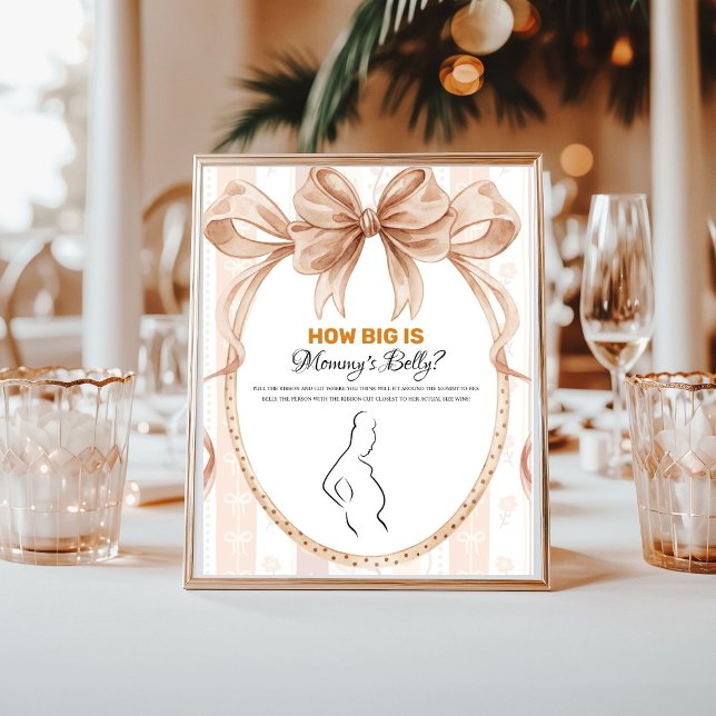 Affiche Boho mignon petite tarte sur le chemin signe baby  (Créateur téléchargé)