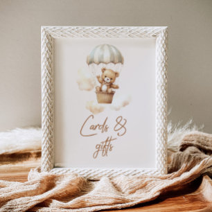 Affiche Boho Nous pouvons attendre Cartes et Cadeaux